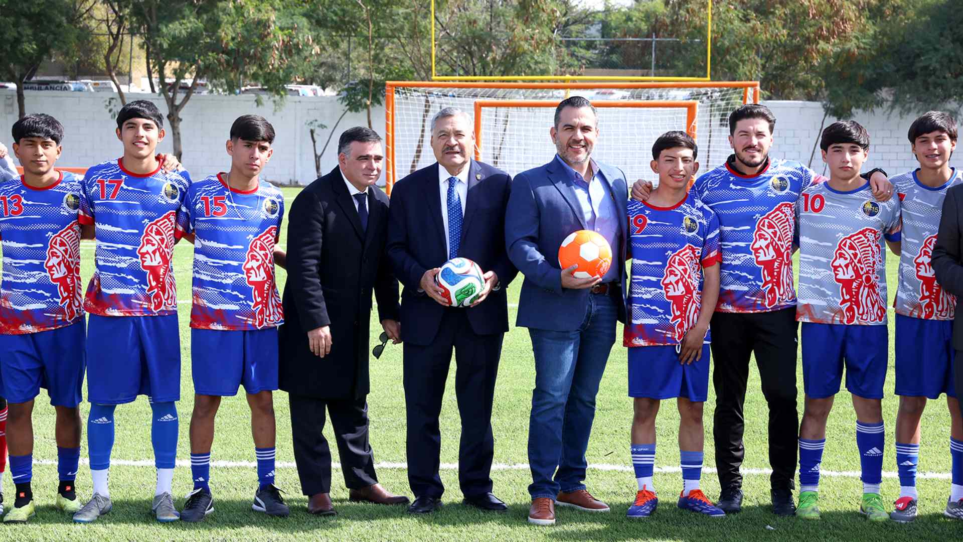 Inauguran cancha sintética para Kiowas