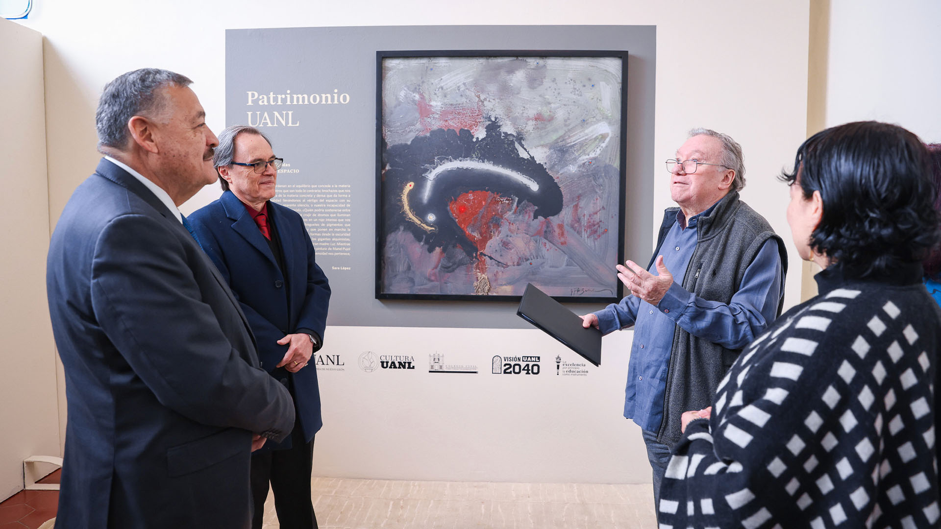 Manuel Pujol Baladas dona obra a la UANL