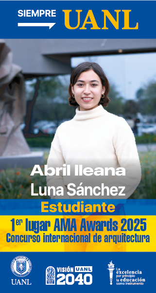 Siempre UANL - Ángel Estrada Proyecto ambiental de FARQ recibe premio internacional de diseño