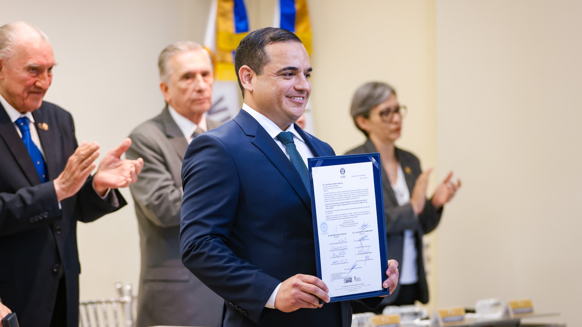 Nombra a José Yerena como nuevo director de Ciencias Forestales