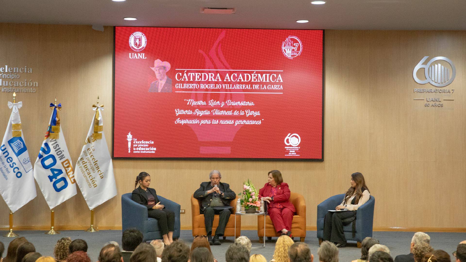 Inaugura UANL quinta edición de la Cátedra Gilberto Villarreal