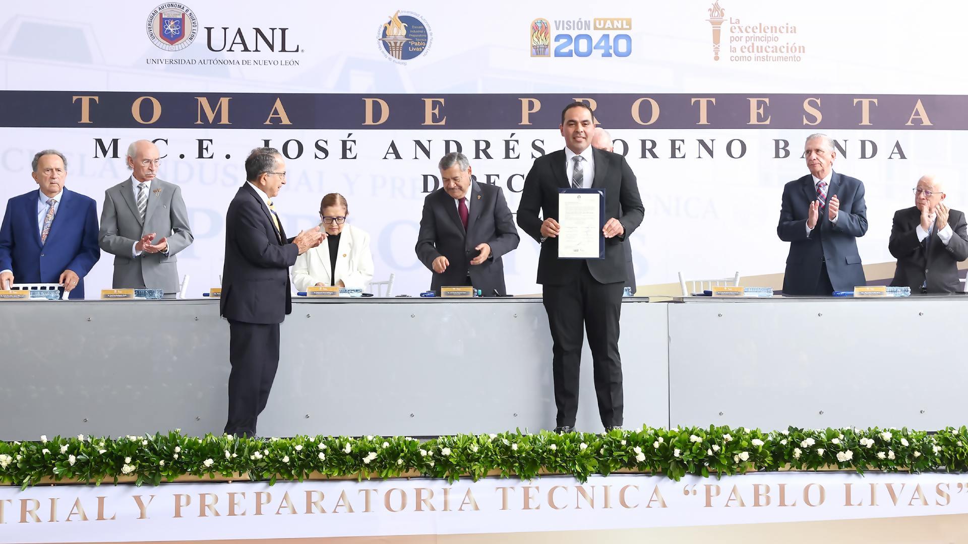 José Andrés Moreno asume segundo periodo al frente de la Pablo Livas