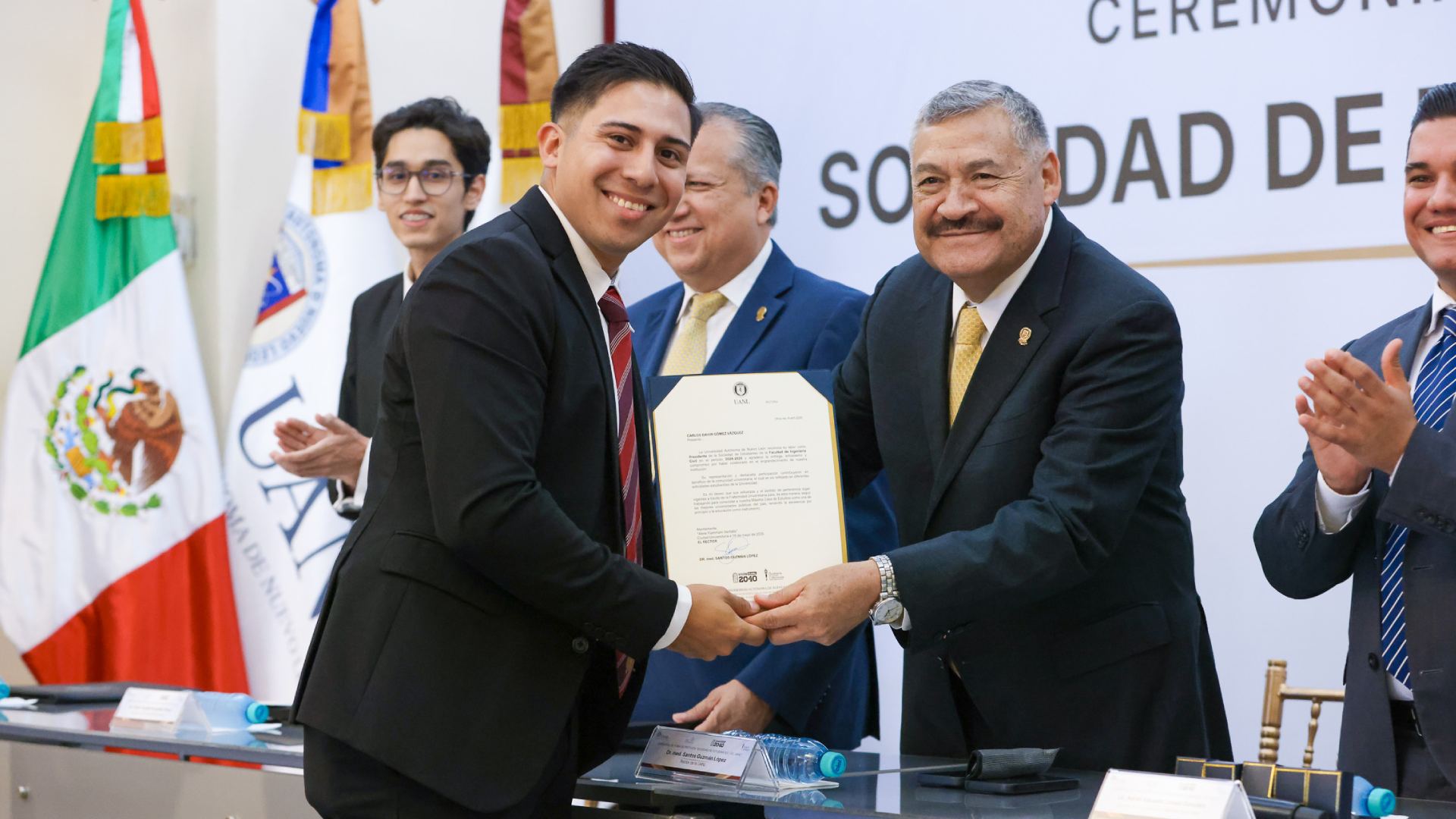 Renuevan dirigencia estudiantil en Ingeniería Civil