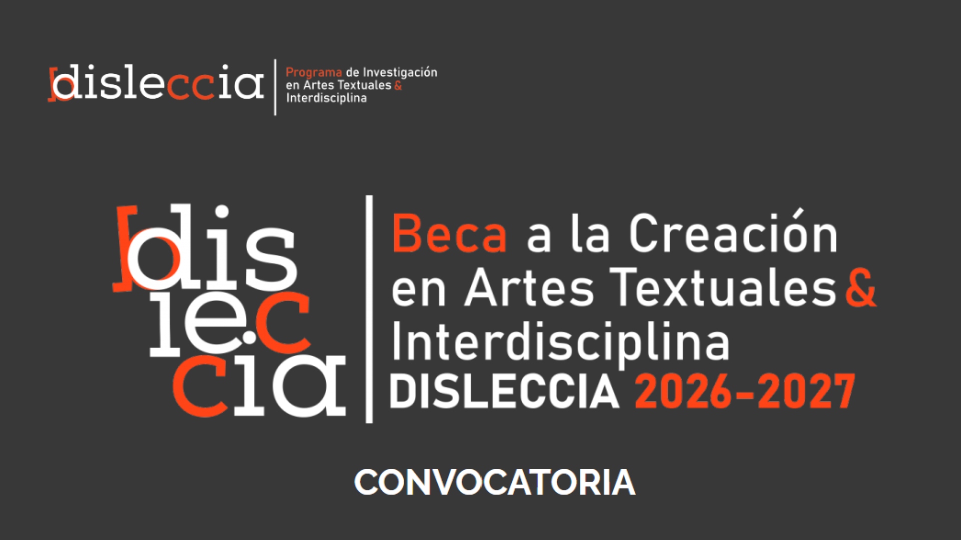 CEIIDA lanza Programa de Investigación en Artes Textuales e Interdisciplina