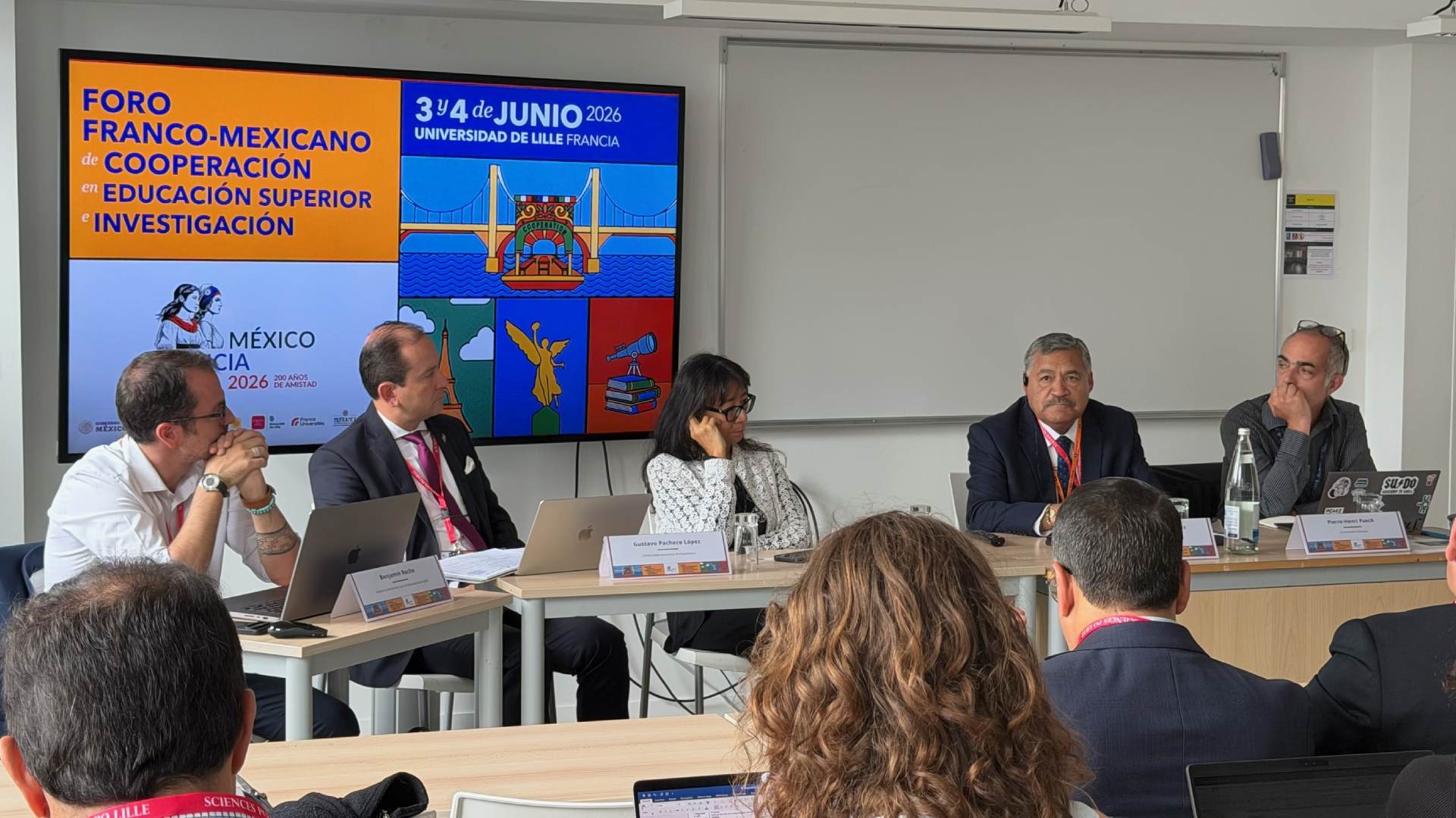UANL firma alianza con la Universidad de Lille