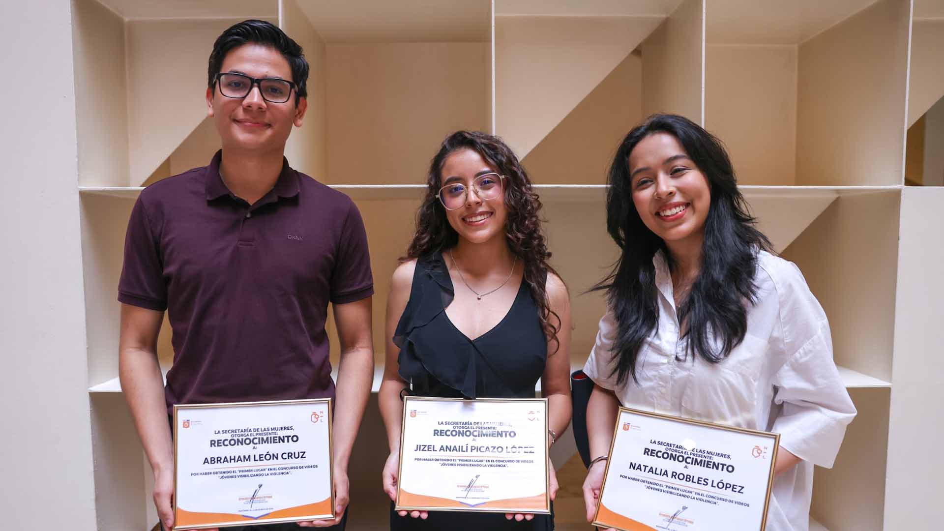 Estudiantes de la UANL ganan concurso de video Jóvenes visibilizando la violencia