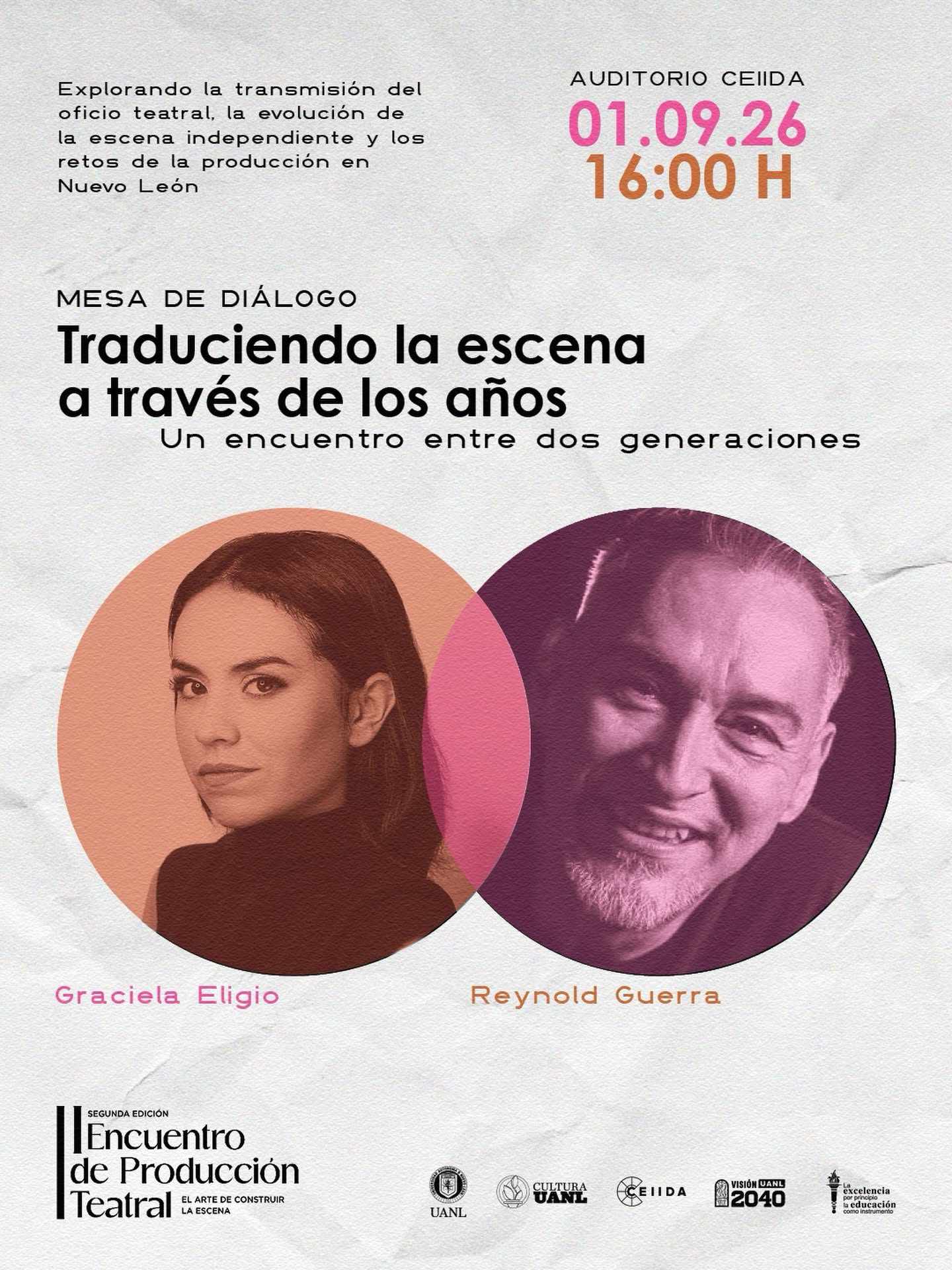Abre CEIIDA el telón a los procesos de la producción teatral