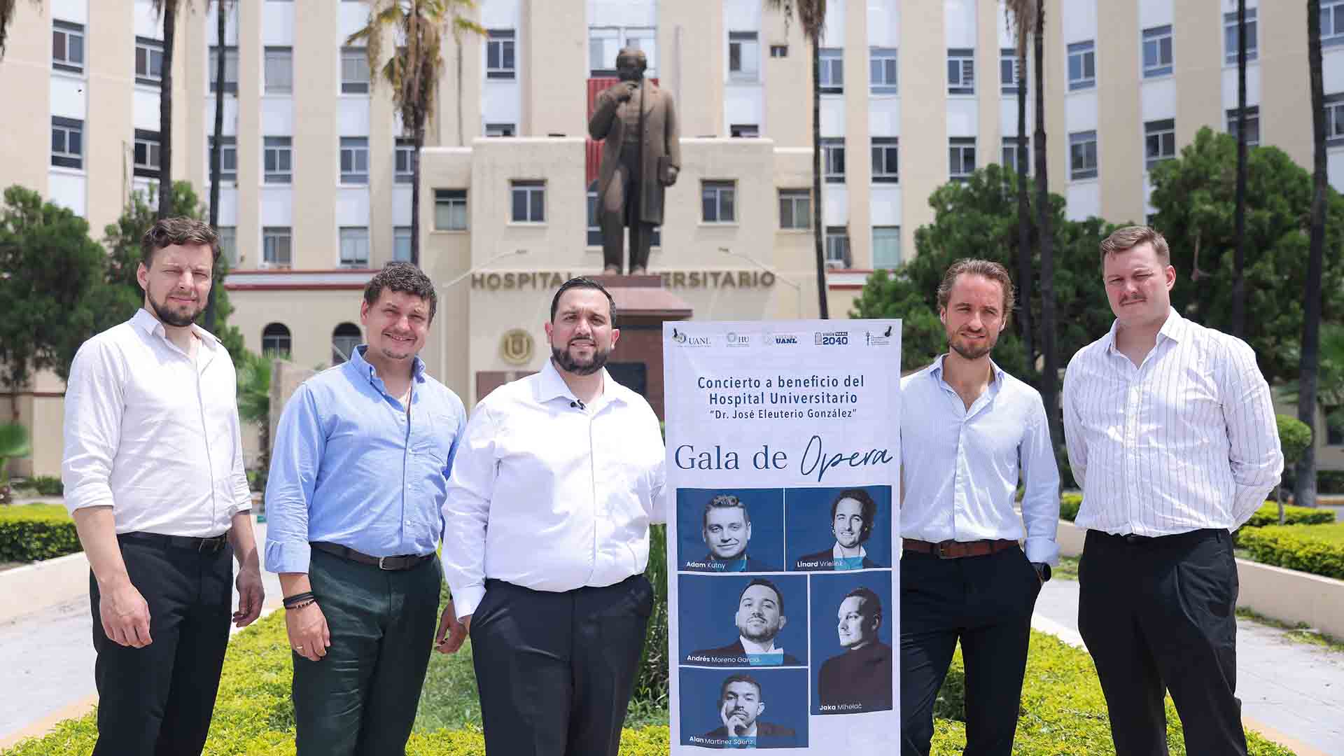 Unen voces a beneficio del Hospital Universitario