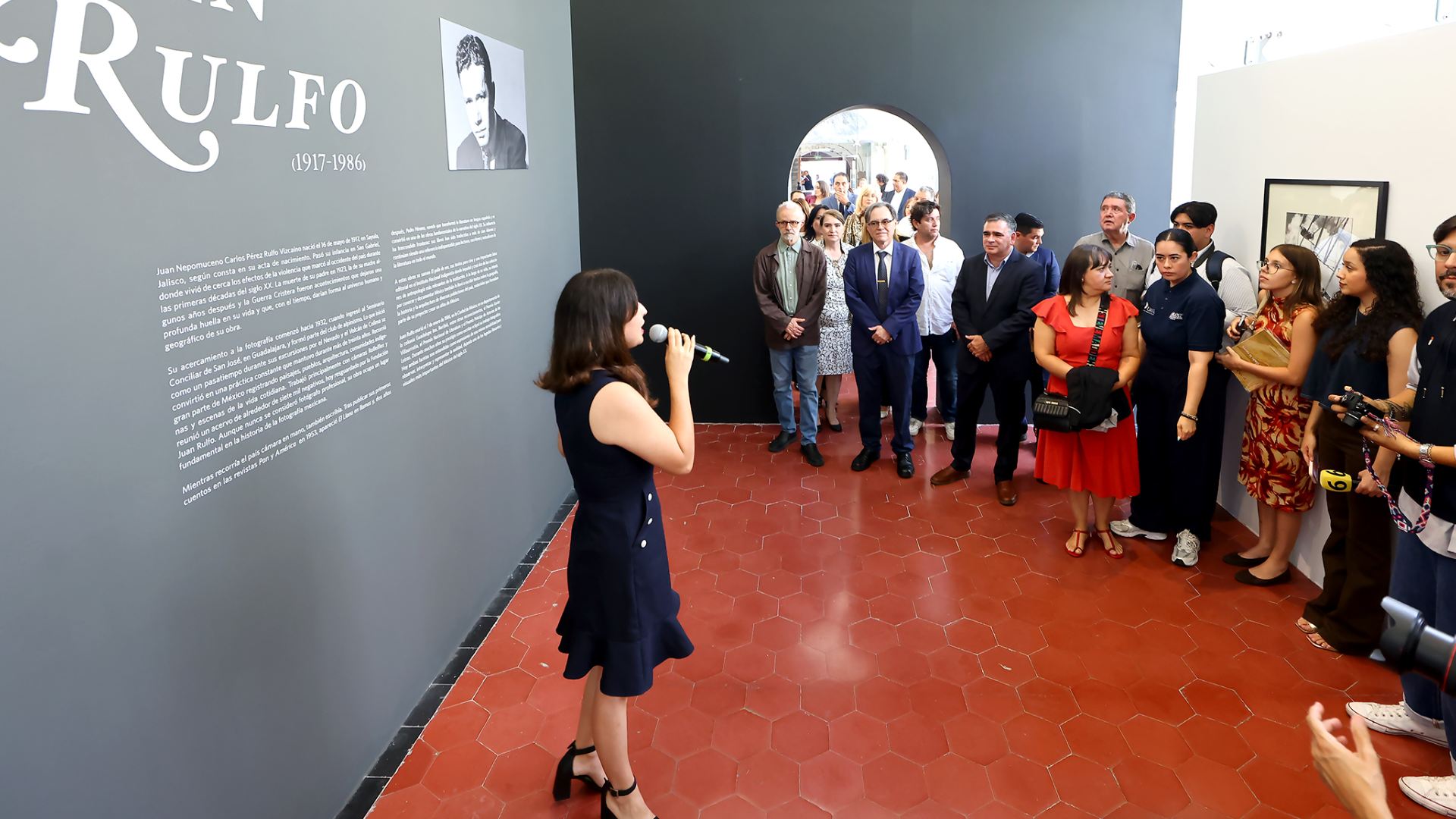 Inauguran exposición fotográfica de Juan Rulfo