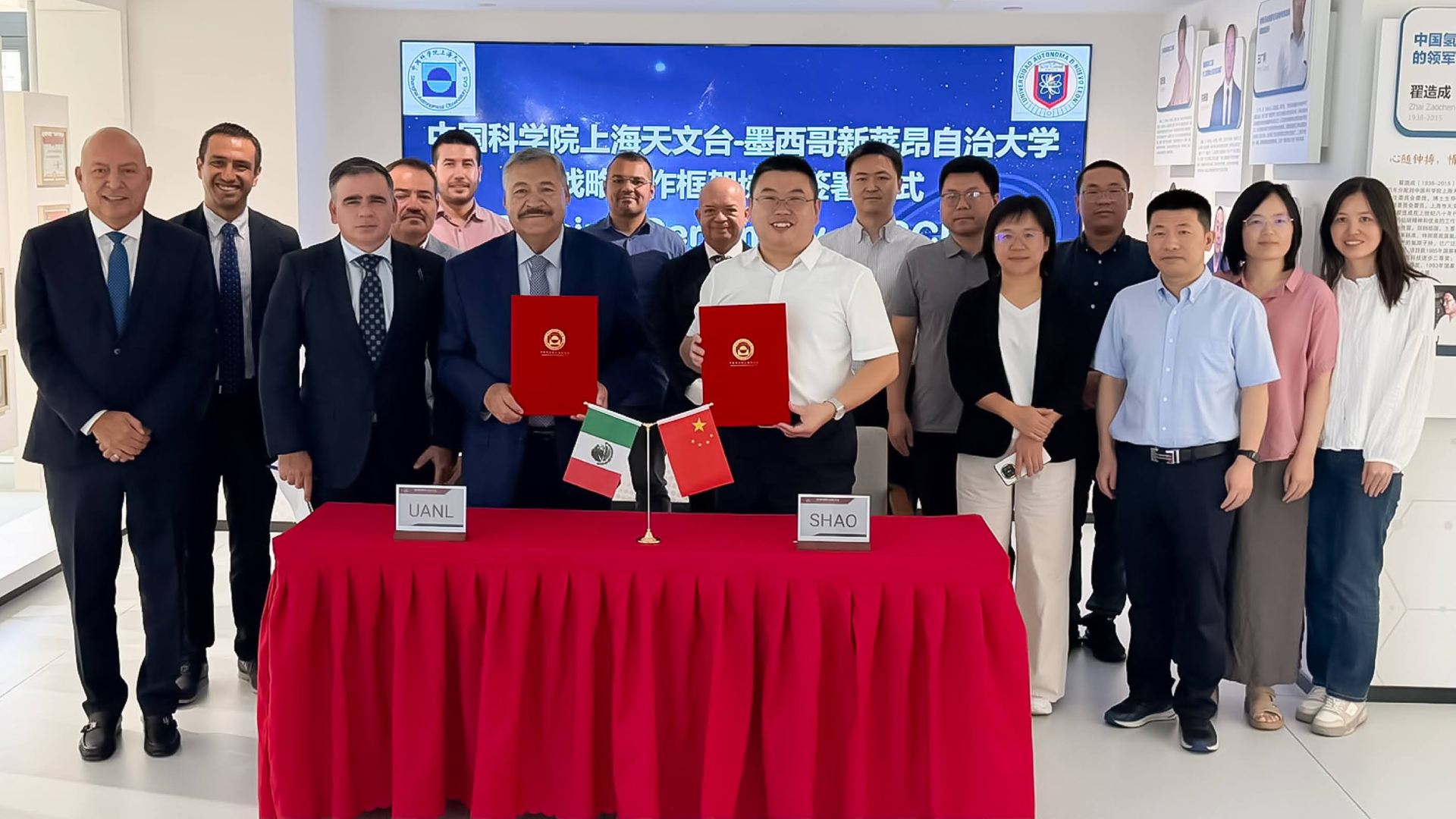 Fortalece UANL colaboración con observatorio astronómico de Shanghái