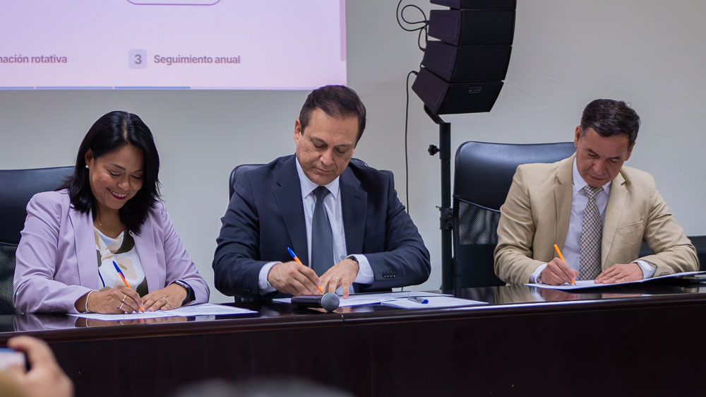 Firman carta de intención para reactivar REDINMEX