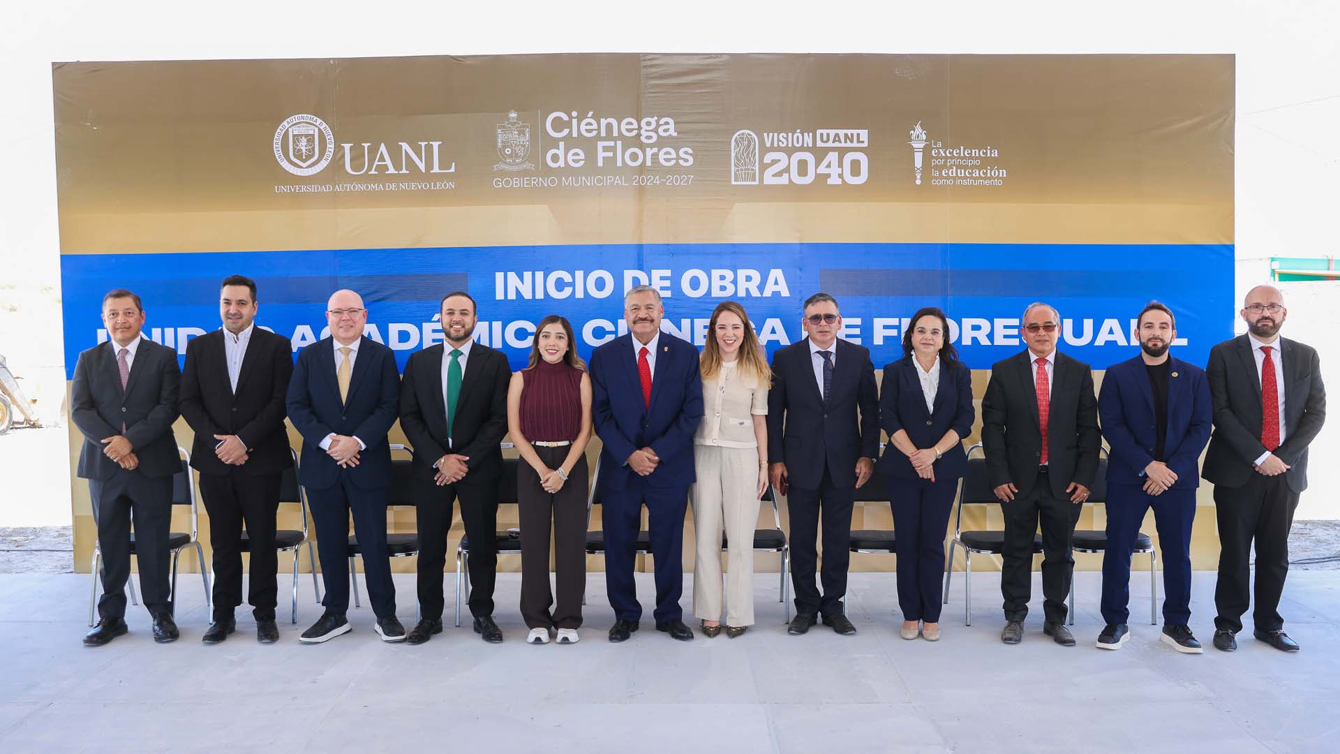 Inicia UANL construcción de unidad académica en Ciénega de Flores