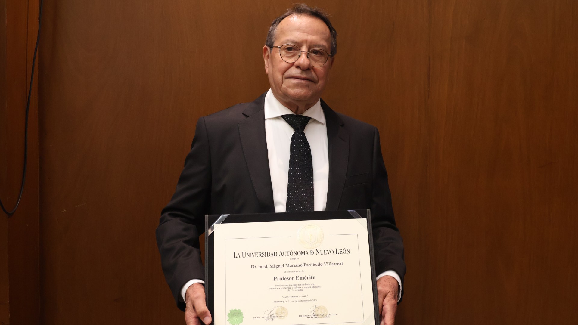 Miguel Escobedo Villarreal: figura insigne de la medicina y la academia