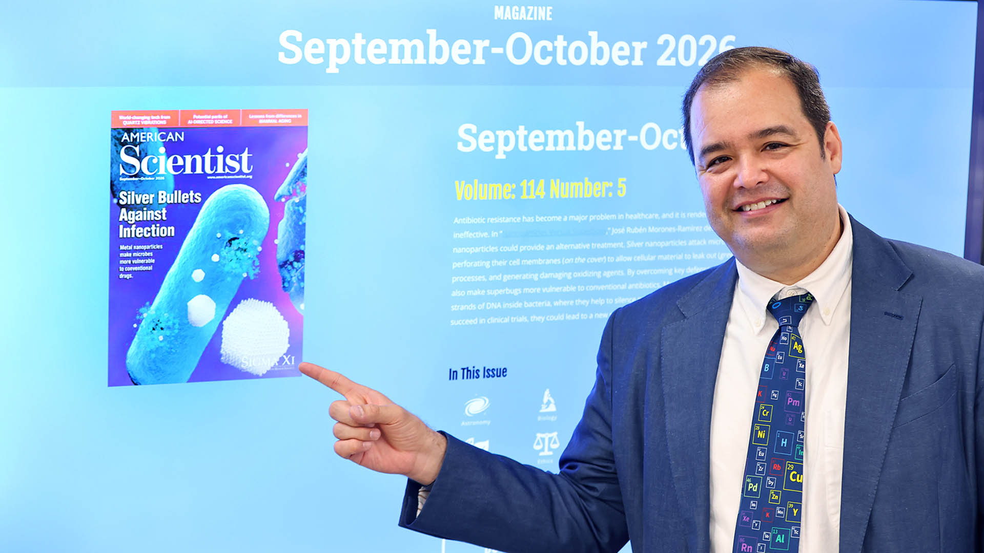 American Scientist dedica portada a investigación de UANL