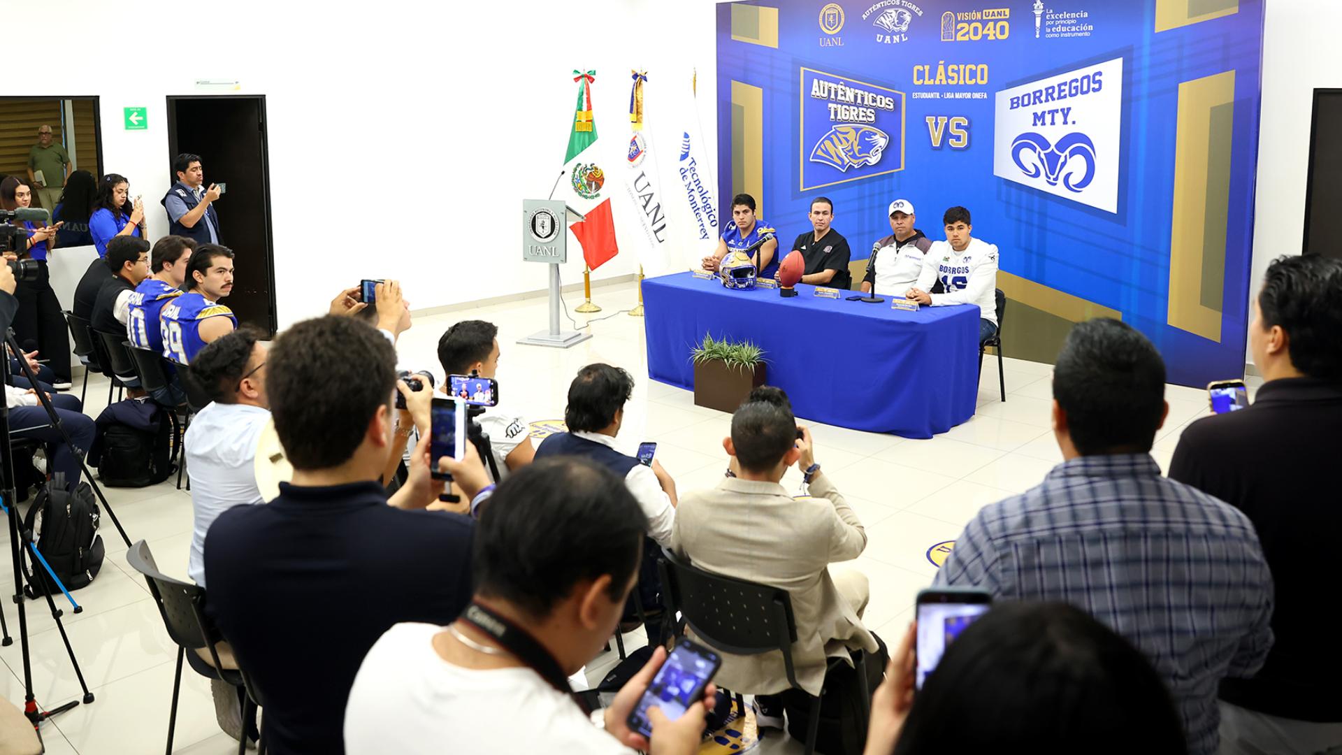 Auténticos Tigres, listos para vivir una nueva edición del Clásico Estudiantil