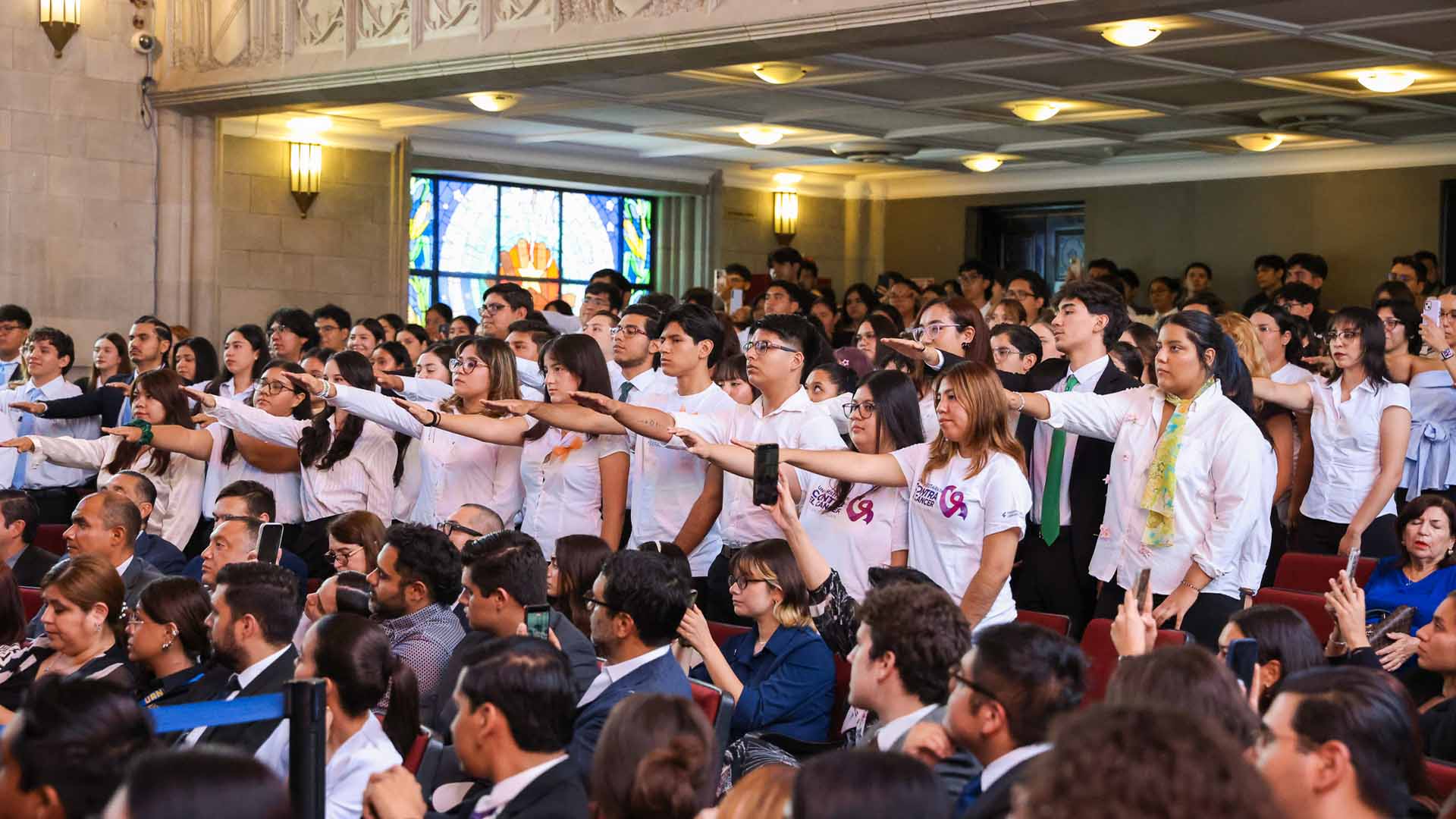 Encabeza Rector toma de protesta de federaciones universitarias
