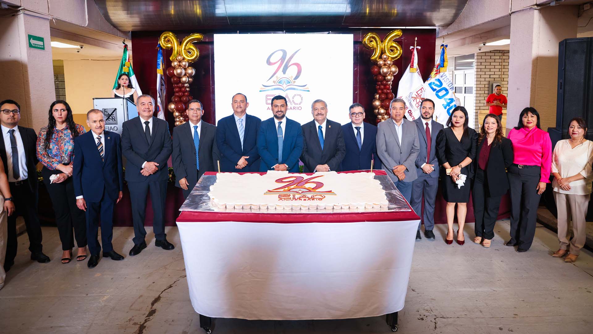 Celebra 96 años la Preparatoria Álvaro Obregón