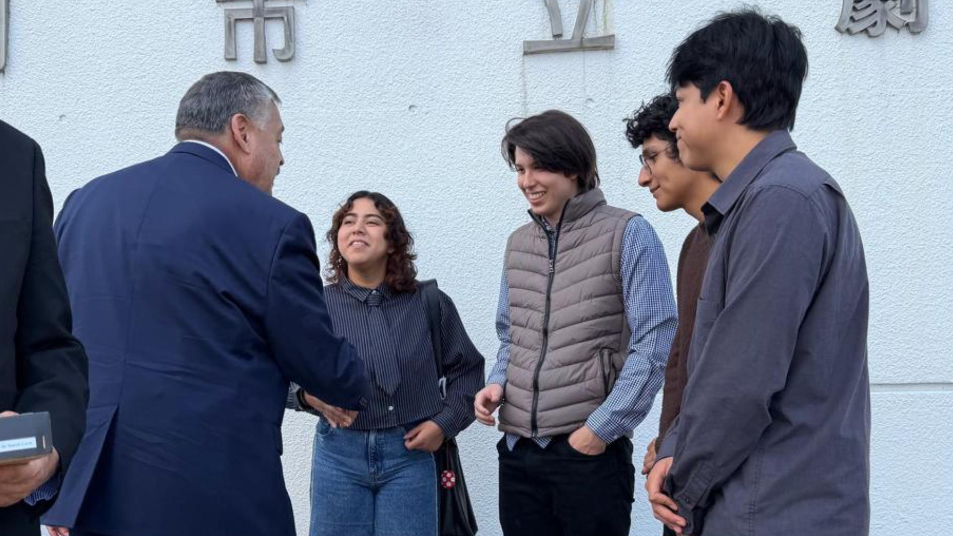 Visita Rector Universidad Tecnológica de Nagaoka